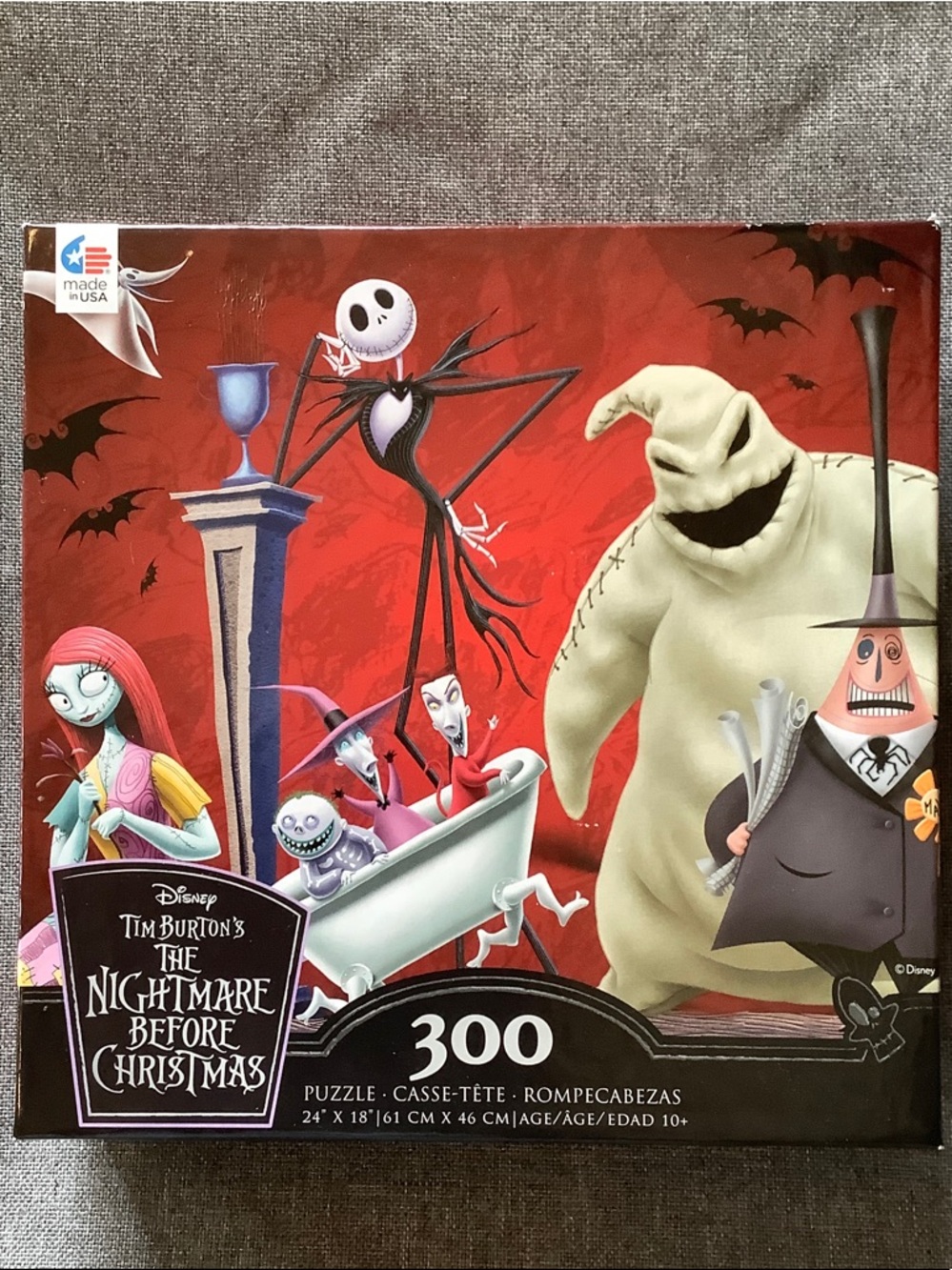 Ceaco Disney Tim Burton’s The Nightmare Before Christmas 300 piece Puzzle 🧩